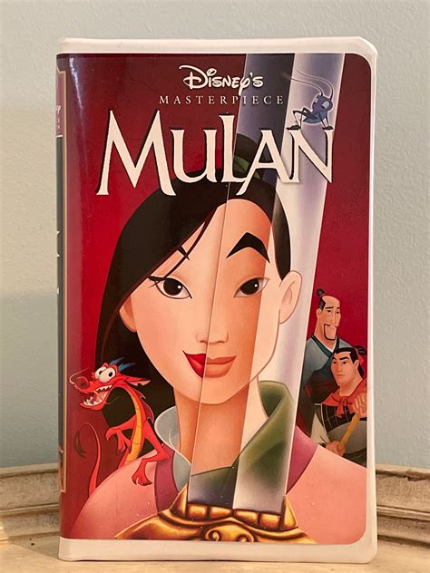 Mulan vhs - 13h 56m left (Fri, 01:05 p.m.) C $20.38. Mulan VHS 2004 Walt Disney Special Edition Clamshell - SEALED NEW NOS. Opens in a new window or tab. 5.0 out of 5 stars. 3 product ratings - Mulan VHS 2004 Walt Disney Special Edition Clamshell - SEALED NEW NOS. C $40.70. Top Rated SellerTop Rated Sellertheoldt2002 (2,982) 100%.